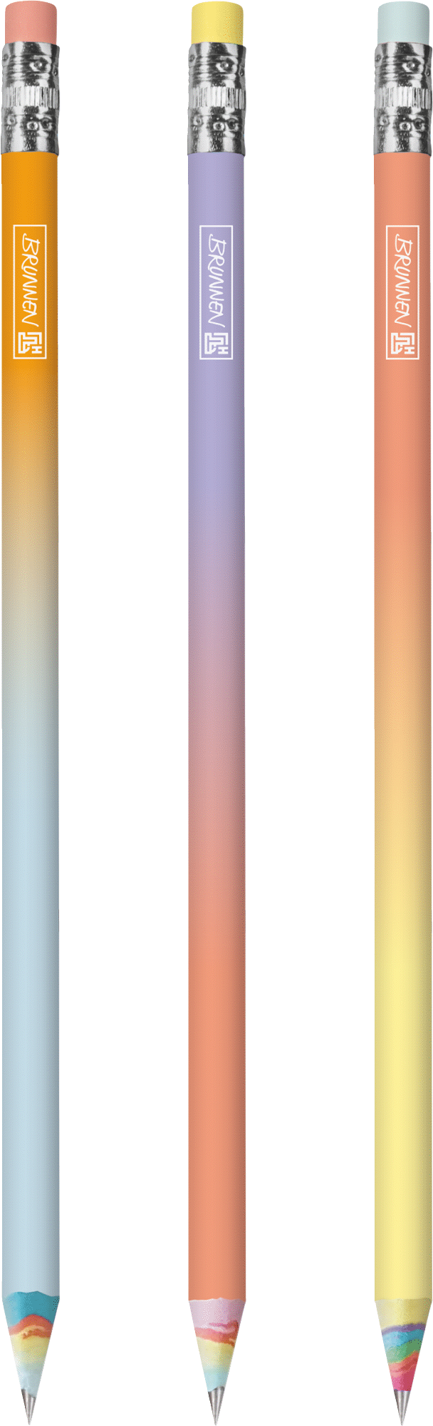 Bleistift | „Rainbow Paper“ | pastellfarben